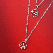 Подвеска из серебра с фианитами 