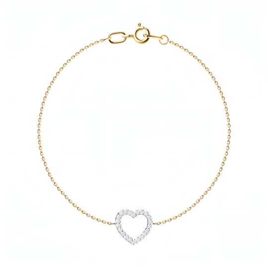 Серьги из золота с фианитами