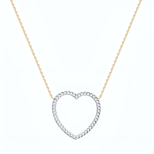 Серьги из золота с фианитами