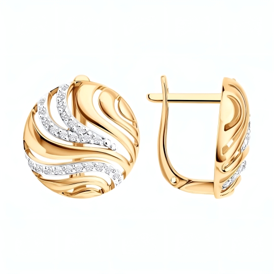 Серьги из золота