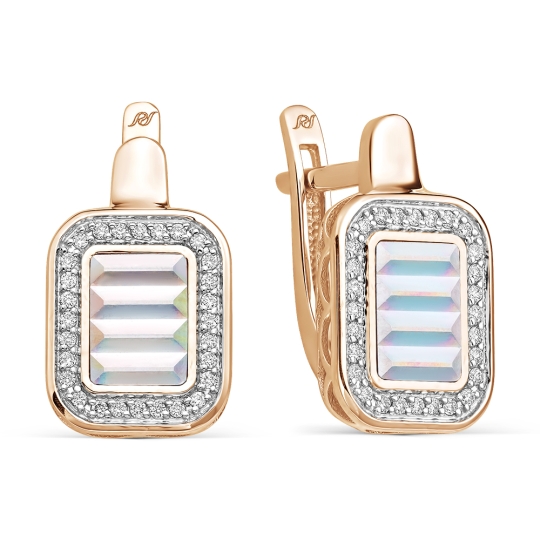 Серьги из золота с бриллиантами