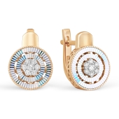 Серьги из золота с бриллиантами