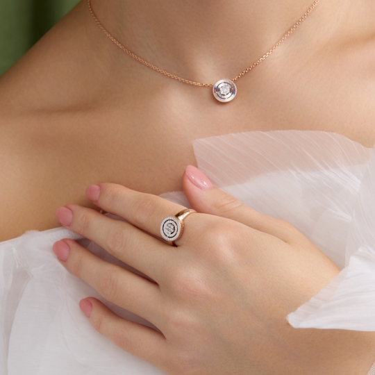 Серьги из золота с бриллиантами