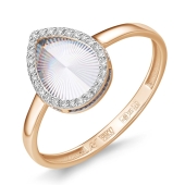 Кольцо из золота с бриллиантами