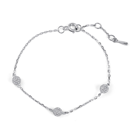 Браслет из серебра плетения "Якорное"