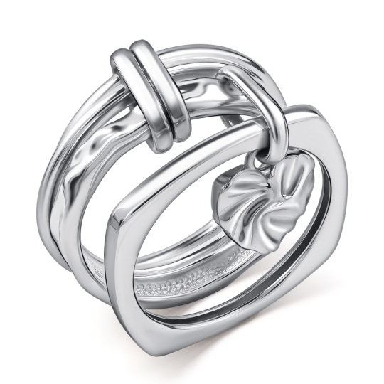 Кольцо из серебра с опалом