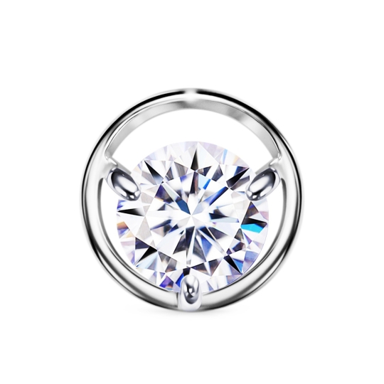 Подвеска из серебра с чернением "Дракон"