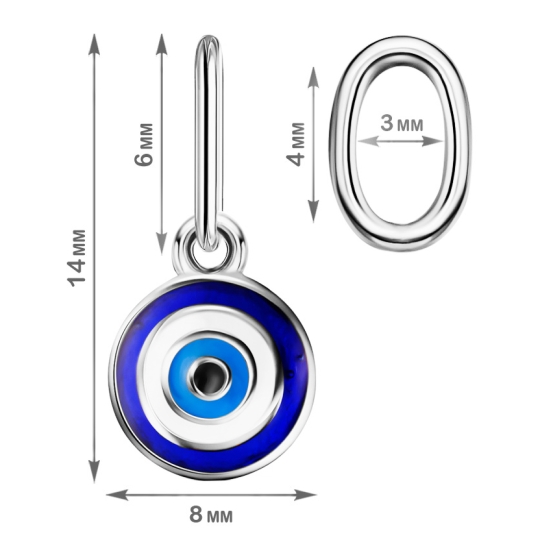Подвеска из серебра