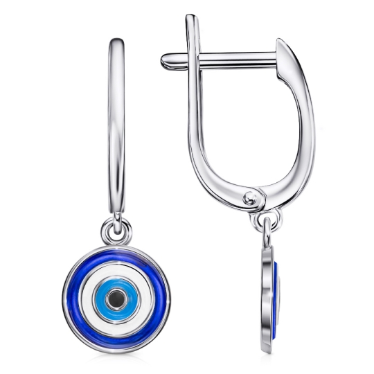 Подвеска из серебра с эмалью