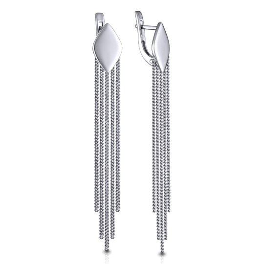 Колье из серебра