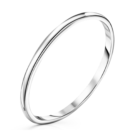 Кольцо из серебра с фианитом