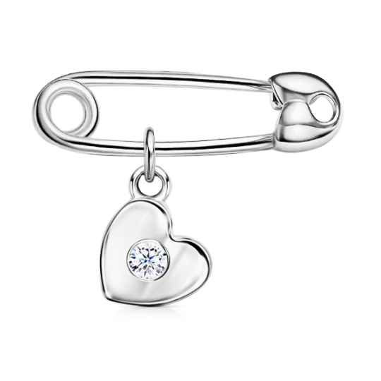 Брошь из серебра