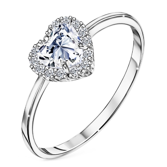 Кольцо из серебра с чернением "Филин"