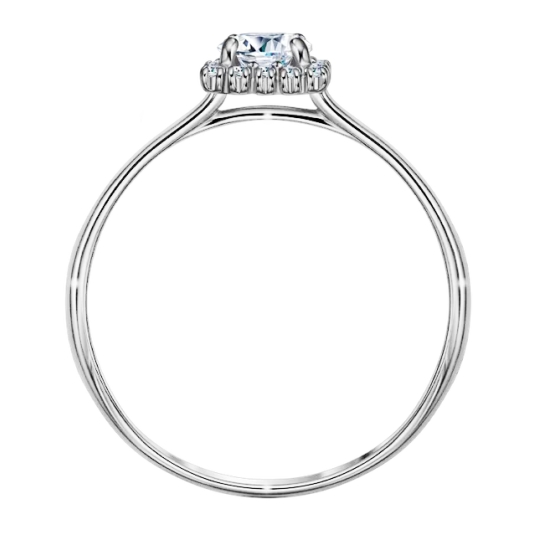 Подвеска из серебра с фианитами