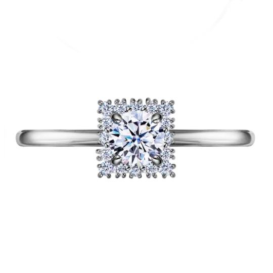 Подвеска из серебра с фианитами