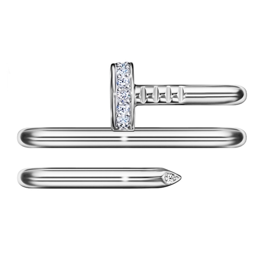 Кольцо из серебра с чернением "Дракон"