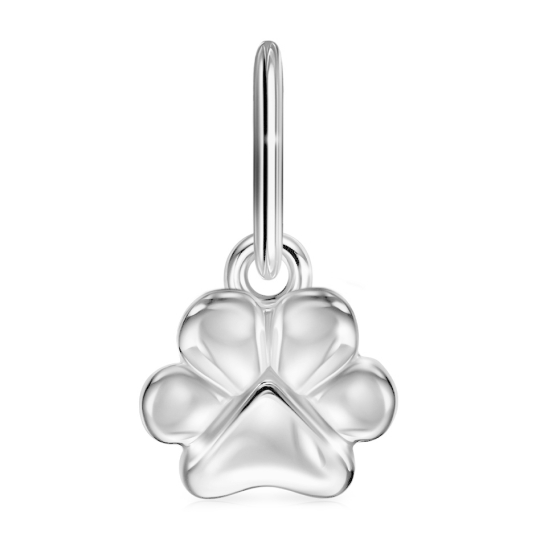 Подвеска из серебра с горным хрусталем