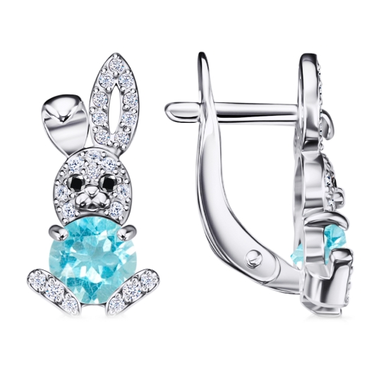 Серьги из серебра