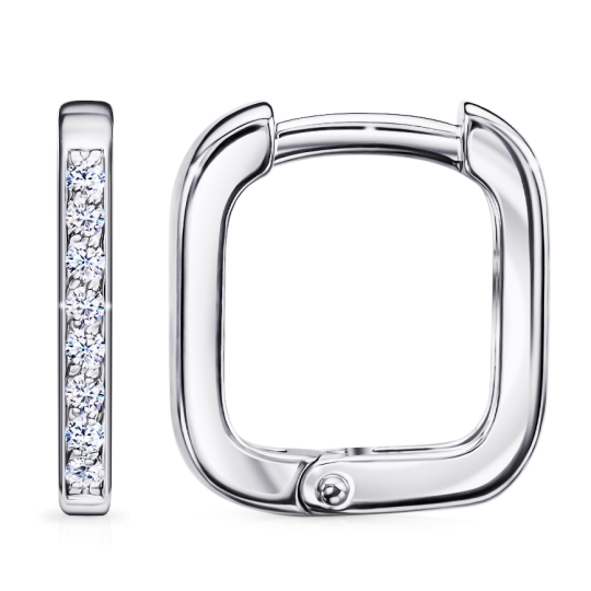 Серьги из серебра