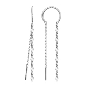 Серьги из серебра