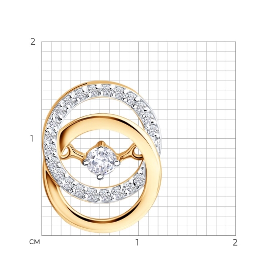 Подвеска из золота