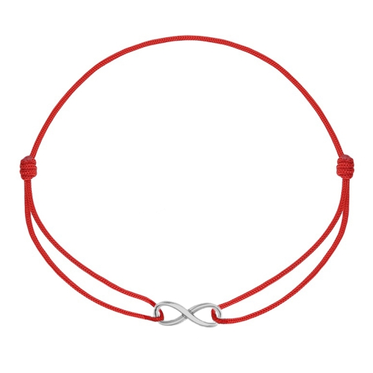 Браслет из серебра с фианитами