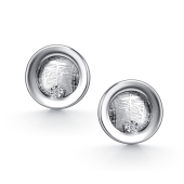 Серьги из серебра с бриллиантами