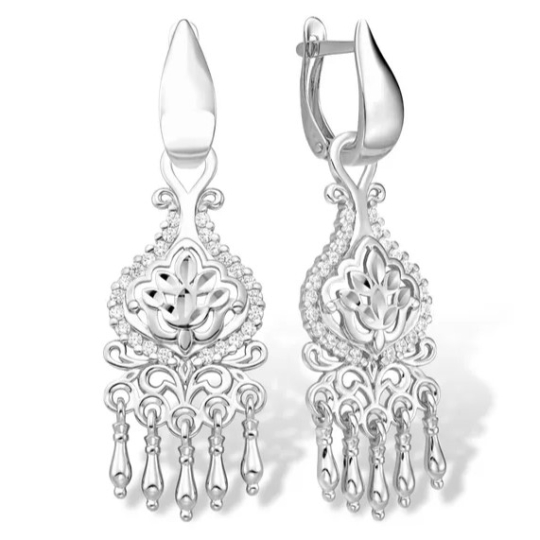 Серьги из серебра