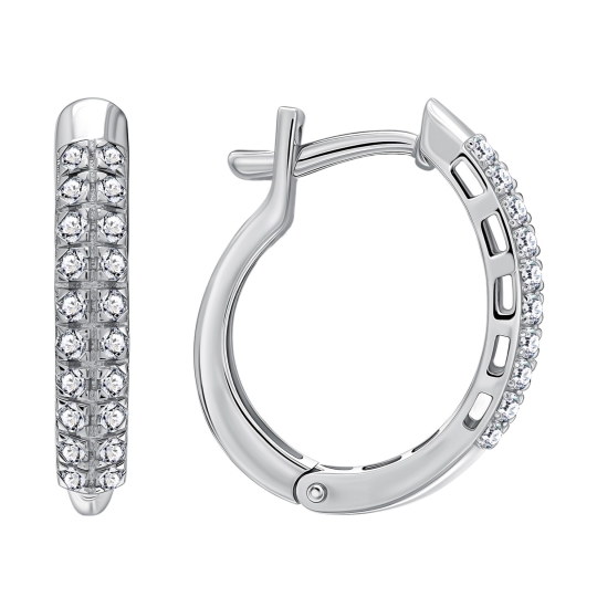 Серьга одиночная из золота