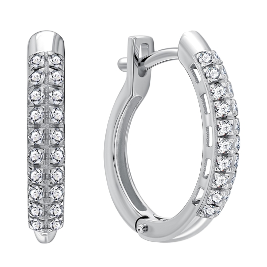 Серьга одиночная из золота