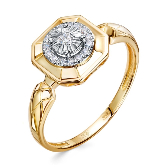 Серьги из золота с бриллиантами