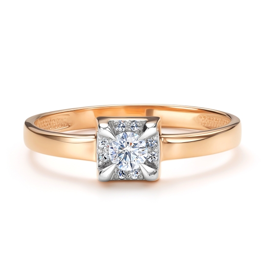 Подвеска из золота с бриллиантами