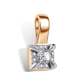 Подвеска из золота с бриллиантами