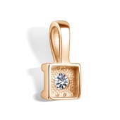 Подвеска из золота с бриллиантами