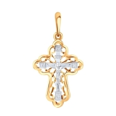 Подвеска-крест из золота