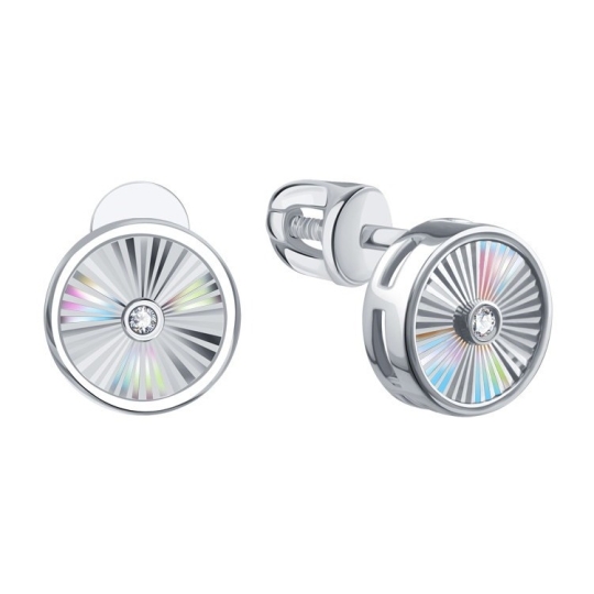 Серьги из золота с бриллиантами