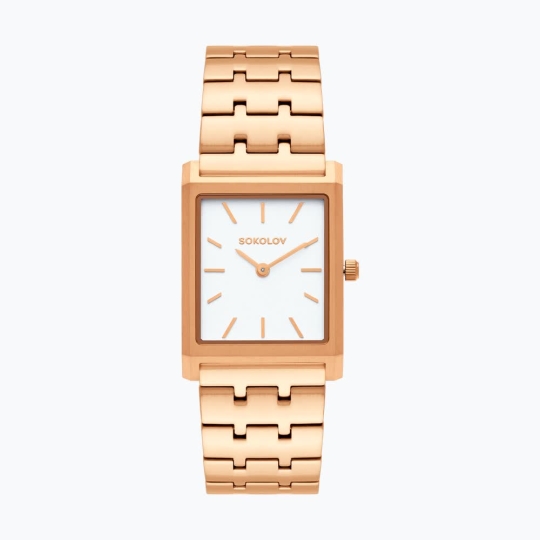 Женские стальные часы