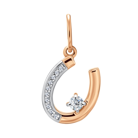 Подвеска-буква из золота «А»