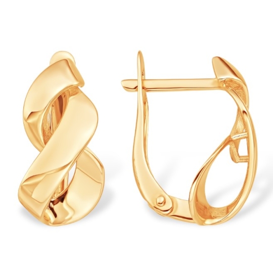 Серьги из золота с жемчугом