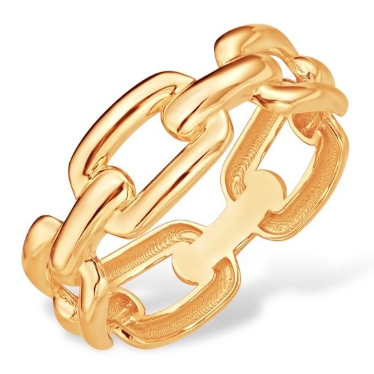 Кольцо из белого золота с бриллиантами