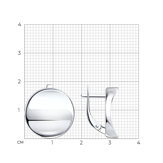 Серьги из серебра