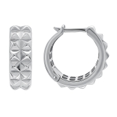 Серьги из серебра