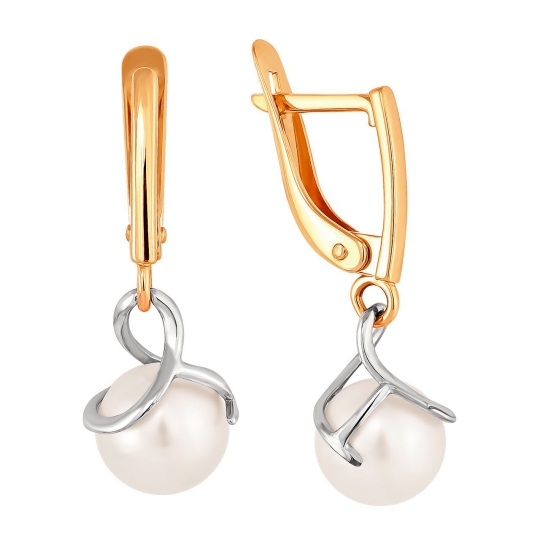 Серьги из золота с бриллиантами