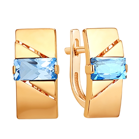 Серьги из белого золота