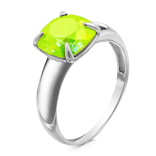 Подвеска из серебра с ювелирным кристаллом