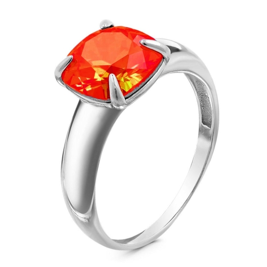 Подвеска из серебра с ювелирным кристаллом