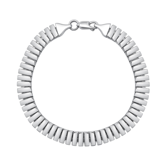 Браслет из серебра плетения "Питон"