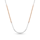 Колье из серебра с позолотой