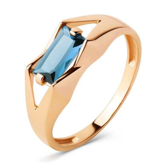 Кольцо из белого золота c бриллиантами