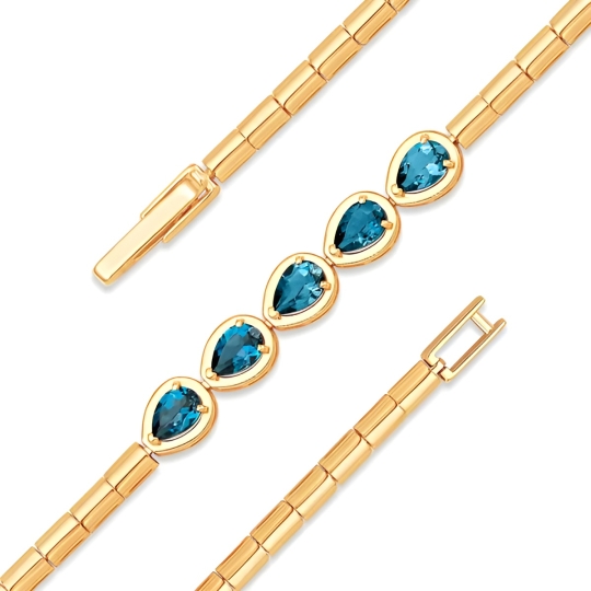 Браслет из золота с жемчугом